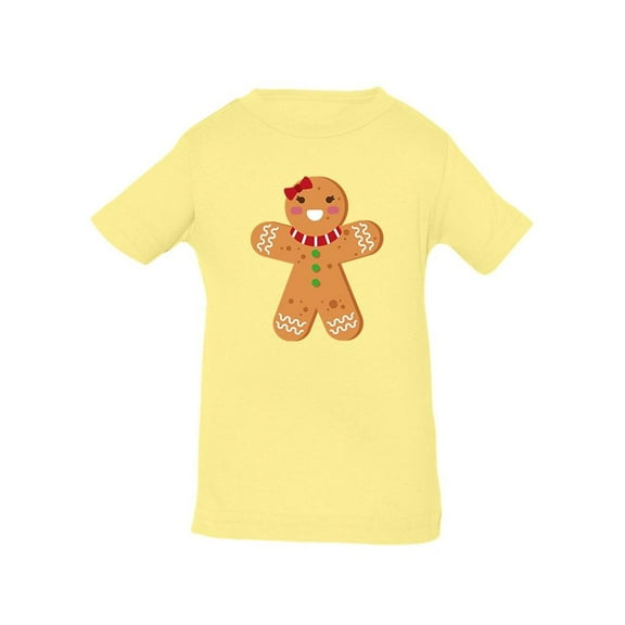 Gingerbread Cookie T-Shirt Infant -Smartprints Designs, 24 Months