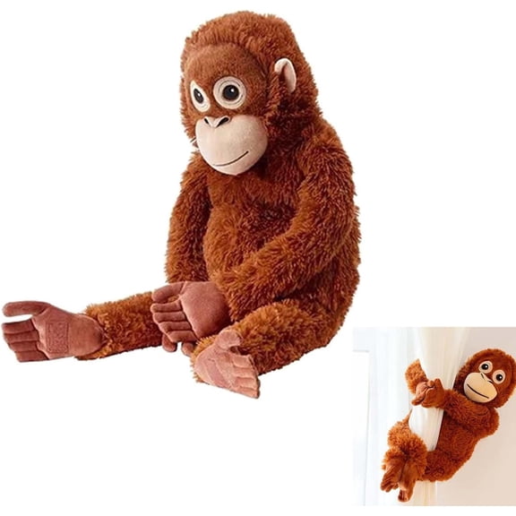 Esterze Punch Monkey Plush - Soft Monkey Stuffed Animals Toy, Cuddly Monkey Stuffed Animal, Symbol of Friendship & Protection Holding Monkey Teddy, for Home Room Decor