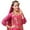 Hot Pink, variant on Fshinging Kids Summer Tops Girls Oversized T Shirts Belly Dance Out Sequins Long Sleeve Dance Carnival Athletic Tops Tees