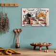 thumbnail image 2 of Farmhouse Kitchen Wall Art, Sweet Kitchen Signs Picture, Framed Hummingbird Flower Painting Rustic Kitchen Canvas Prints Wall Decor, Vintage Country Home Kitchen Wall Decorations Artwork 12x18 Inches, 2 of 6