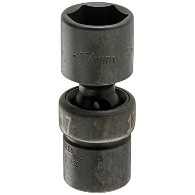 SKT33367 3/8" Drive 6 Point Swivel Metric Impact Socket 17mm Walmart