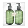 thumbnail image 3 of HERFIER Beaupretty 2pcs 300ml Empty Shampoo Bottle Opaque Versatile Pump Bottle Drip-free Lotion Container Hand Soap Dispenser 6.45x2.12x2.12in, 3 of 8