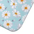 thumbnail image 3 of Microfibre Drying Mat for Kitchen Daisy Flower Watercolor Dish Drying Drainer Mat Absorbent Drying Mat Washing Up for Glass, Plate & Cup 18inch X 24inch, 3 of 5