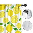 thumbnail image 4 of Blackout Kids Curtains,Lemon Childrens Insulated Curtains Set Of 2,Bedroom Essentials,Toddler Room Decor 42x54in(106x137cm), 4 of 4