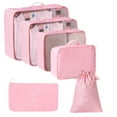 thumbnail image 2 of Juego de bolsas de viaje | Organizadores de equipaje multifuncionales de 6 piezas | Cubos y bolsas de embalaje ligeros y duraderos para una organización eficiente | Soluciones de almacenamiento, 2 of 4