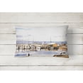 thumbnail image 2 of Carolines Treasures 1006PW1216 Pass Bait Shop Decorative Canvas Fabric Pillow, 12H x16W, multicolor, 2 of 3