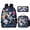 Style A, variant on 3Pcs Cartoon Backpack Set, Durable Blue Anime Lock Theme Bag with Insulated Lunch Tote and Pencil Case, Lightweight Daily Bag for Outdoor & Commute（Style I）