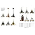 thumbnail image 5 of Elk Chadwick 1 Light Pendant in Weathered Zinc 66553-1, 5 of 7