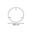 thumbnail image 2 of Accesorio Base Circular 3 Luminarios Colgantes Negro Maxxi, 2 of 2