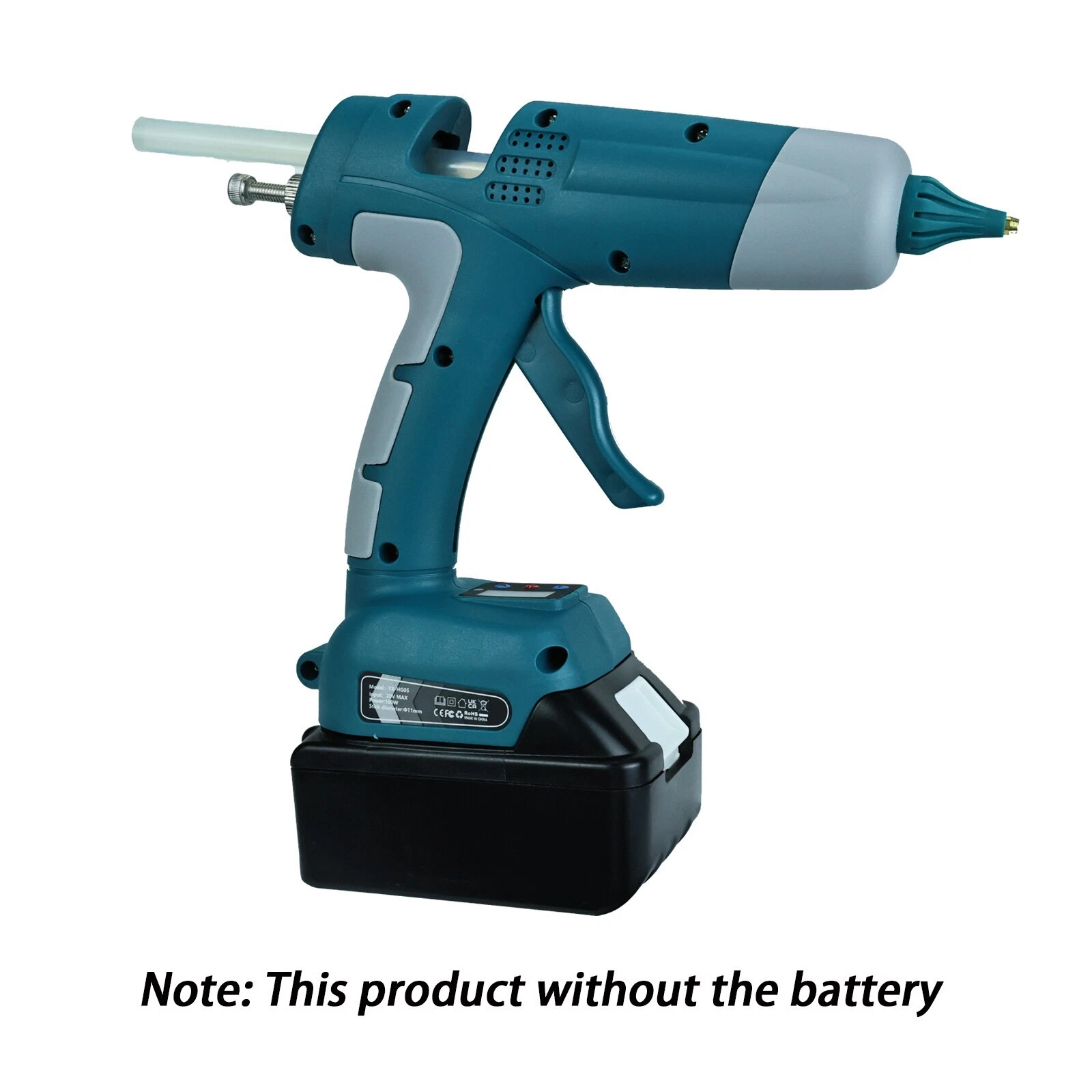 Cordless Hot Melt Glue Gun for Makita Repair DIY Tool Set With 10 Glue Sticks