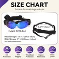 thumbnail image 2 of YSTIANN Dog Goggles ,for Small Breeds - Windproof Adjustable Riding Eyewear AZ78-3377, 2 of 6
