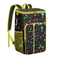 thumbnail image 1 of Abstract Geometric Insulated Backpack Cooler 20L - Leakproof Picnic & Beach Cooler Bag - Pop Art Design with High-Capacity Storage, 1 of 6