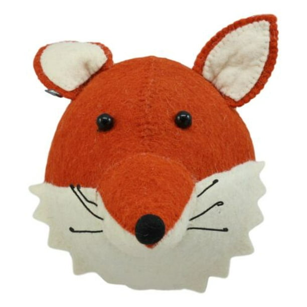 Brandewijn Portaal ga werken Fiona Walker England Handmade Organic Mini Urban Sly Fox Head Hanging Wall Decor - Walmart.com Brandewijn Portaal ga werken Fiona Walker England Handmade Organic Mini Urban Sly Fox Head Hanging Wall Decor - Walmart.com