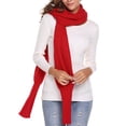 thumbnail image 3 of Bufanda Para Mujer, Chal, Moda De Invierno, Unisex, Cálido, Tejido De Ganchillo, Chal, Capa Con Mangas Irene Inevent AP007274-05, 3 of 5