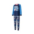 thumbnail image 3 of KelaJuan Family Christmas Pajamas Sets,Round Neck Long Sleeve Tops +Long Pants for Unisex Nightgown, 3 of 8