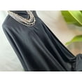 thumbnail image 5 of Elegant Black Polyester Scarf for Women Versatile Lightweight Wrap for All Seasons Chic Accessory|SOL24A271, 5 of 7