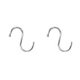 thumbnail image 3 of Bearachild 5 Pisces Iron S Shaped Hook Holder Duty Mops Heavy Clothes Closet Cloth Wardrobe Pan Storage Hanger Organizing Portable 1 PC 2piezas, 3 of 6