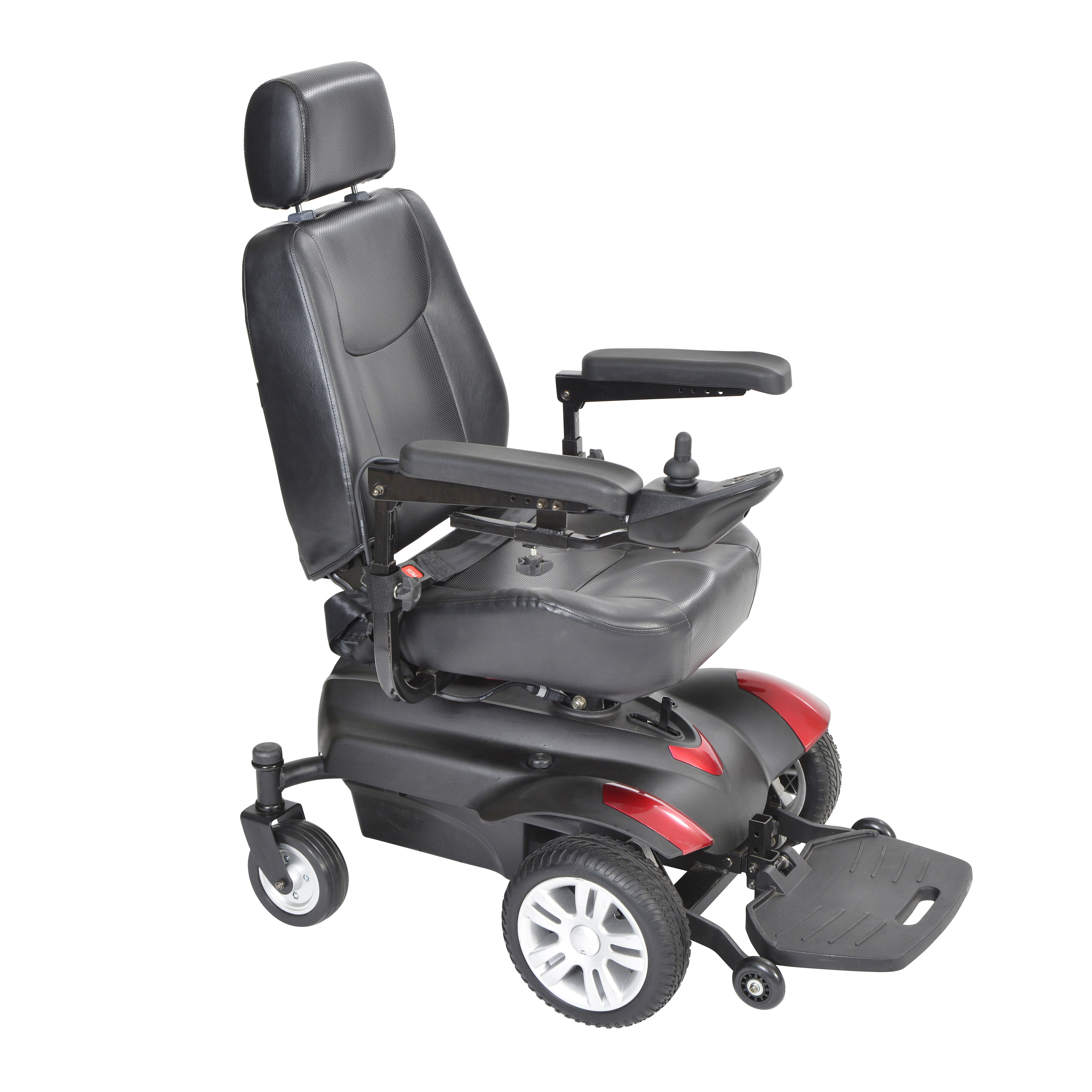 Drive Medical Titan X16 Front Wheel Power Wheelchair, Vented Captain's