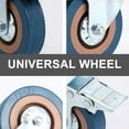thumbnail image 3 of Phenofice Roues de Remplacement pour Chariot Roulant Roue en PVC Durable 1Ensemble, 3 of 7