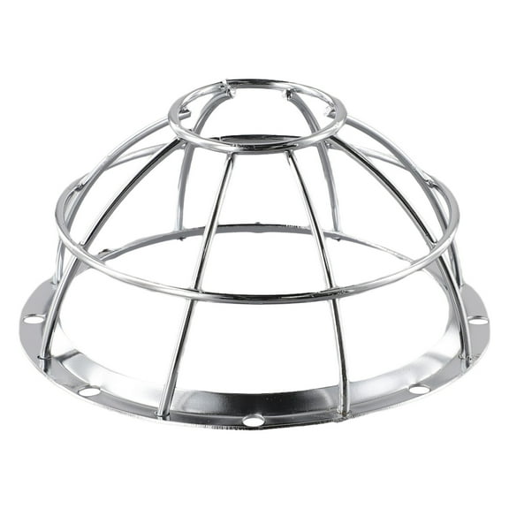 Dleadar 1PC Iron Smoke Detector Protective Cover Sprinkler Cage Bracket Fire Covers 13.2X6.5cm Anti-collision Protective Home Decor