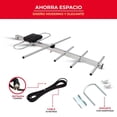 thumbnail image 4 of LINK BITS HD005 Antena Exterior aérea HDTV de Largo Alcance, Alcance Amplificado, 12 Elementos, Alta, 4 of 7