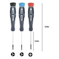 thumbnail image 2 of TSV 3Pcs Triwing Y0 Y00 PH00 Magnetic Security Screwdriver Repair Tool Fit for Nintendo Switch, Switch Lite, Switch OLED, Joy-Con, Switch Pro Controller, NES, SNES, GBA, 2 of 5