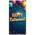 thumbnail image 3 of Glittery Golden Star Decorated Happy Retirement Banner Backdrop Party Supplies for Retirement Celebrations Photography Props Decors Event Decorations, 3 of 8