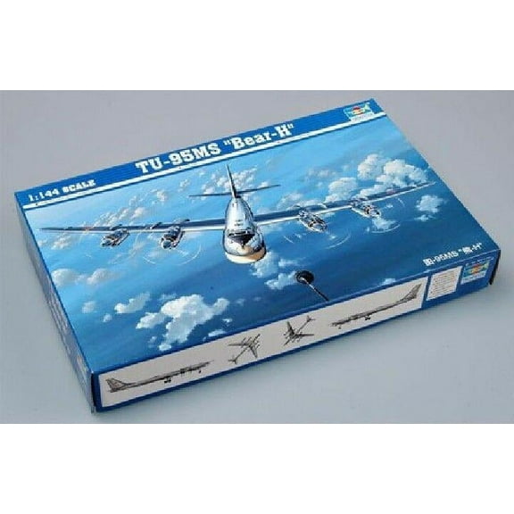 Trumpeter Model Kit 1/144 03904 Tu-95MS Bear-H