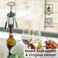 thumbnail image 6 of PRO Wing Corkscrew Wine Opener - 2 in 1 Wine Corkscrew and Beer Opener - The Easiest Way to Open Wine Bottle Corks - Reliable and Sturdy Wine Opener - Wine Bottle Opener$$Home Decor, Kitchen, & Other, 6 of 9