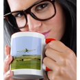 thumbnail image 2 of 3dRose, Crop Duster airplane, farm field, North Dakota, USA - US35 CHA0295 - Chuck Haney, 11oz Two-Tone Red Mug, 2 of 7