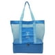 thumbnail image 1 of Bolsa Aislante Moderna, Bolsa de Picnic de Doble Capa, Bolsa Portátil para Deportes Al Hombro, Forro de Aluminio, Preservación Del Calor y Del Frío, Versátil para Viajes, Escuela y Trabajo, Verde y N, 1 of 2