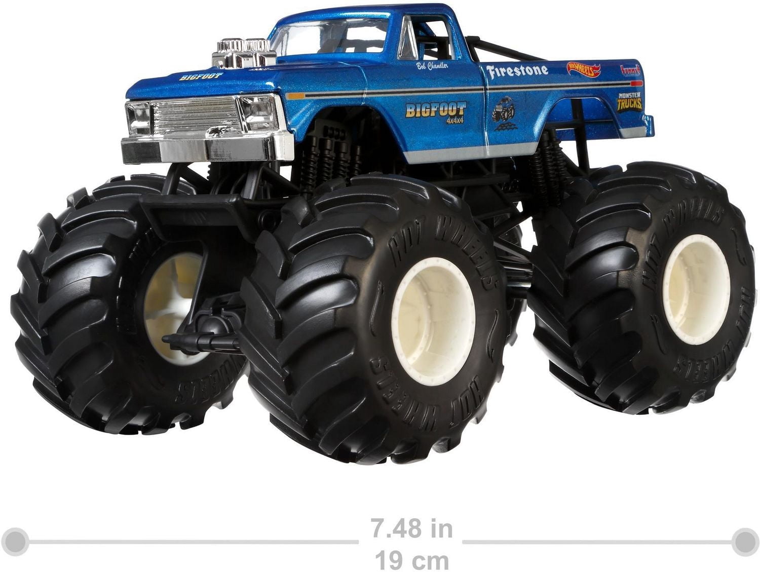 Hot Wheels Monster Trucks Big Foot 4x4x4 Vehicle