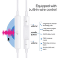 thumbnail image 3 of 2 Pack USB-C Wired Earbuds for iPad Pro iPhone 15 Series, Hi-Fi Stereo Sound with Mic Volume Control, Universal Android Compatible, 3 of 9