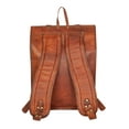 thumbnail image 3 of Leather Rolling Backpack., 3 of 4