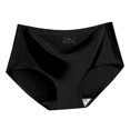 thumbnail image 1 of Bragas de de las mujeres Calzoncillos transpirables Hipster de cintura media - L Negro jinwen bragas sin costuras mujeres, 1 of 3