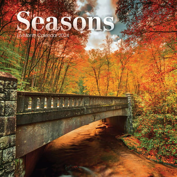Carousel Calendars, Seasons 2024 Wall Calendar