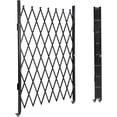 thumbnail image 1 of Puerta de Seguridad Plegable Simple de 85" de Alto x 95" de Ancho, Reja Flexible y Expandible, Puerta de Acero con Rueda Giratoria de 360°, 1 of 7