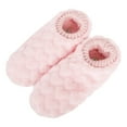 thumbnail image 4 of Jessica Simpson Girls Plush Fleece Lined Slipper Socks with Anti-Slip Sole, 4 of 8