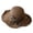 Coffee, variant on Women's Straw Sun Hat with Bow, Breathable Crochet Bucket Hat, UV Protection Beach Hat, Lightweight Foldable Summer,Coffee One Size
