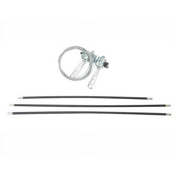 10 Speed Double Shifter Chrome. Bike shifter, bicycle shifter