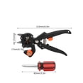 thumbnail image 2 of Plant Cutting Tool Garden Pruning Shears Fruit Tree Seedling Grafting Scissors with 3 Blades,DUBUNS, 2 of 5