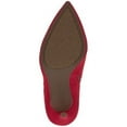 thumbnail image 4 of JESSICA SIMPSON Womens Red Cushioned Ruched Lerona Pointed Toe Stiletto Zip-Up Dress Booties 9 M, 4 of 4
