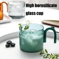 thumbnail image 6 of Glass Espresso Cup for Cappuccinos 300ml Dishwasher Safe Coffee Mug with Handle, 6 of 16