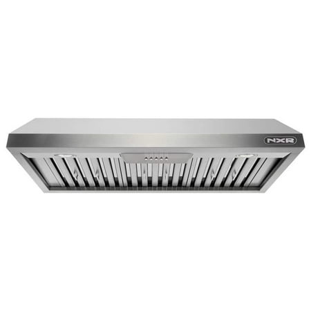 NXR EH Series Professional 48  Under Cabinet Range Hood  Stainless Steel