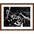 thumbnail image 3 of Art.com Gimme Shelter, Mick Jagger, 1970, Performing Onstage Photo, Brown Frame Wall Art, 21" x 17", 3 of 5