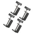 thumbnail image 1 of Metal Base Clamp 360 Degree Rotation Desktop Clamp Suitable For Workshop Use Space Saving 4Pcs, 1 of 4