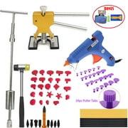 Car Body Paintless Dent Repair Removal Tools Pops a 2-in-1 Slide Hammer PDR Golden Lifter Hot Melt Glue Gun Pro Glue Sticks