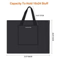 thumbnail image 2 of Bolsa Art Portfolio SOKOSEY, impermeable, nailon, 66 x 53 cm, color negro, 2 of 7