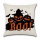 thumbnail image 3 of Set of 4 Halloween Pumpkin Head Funny Trick-Trouble Cartoon Anime Home Pillowcase (45x45cm), 3 of 5