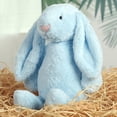 thumbnail image 2 of Kiewfjdk Soft Easter Bunny Plush Toy - Cute Stuffed Rabbit Animal | Fluffy Long-Ear Bunny for Kids, Bunny Stuffed Animal, Easter Decor & Nursery | Blue Colors (Perfect for Mother's Day Gifts), 2 of 9